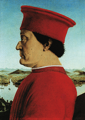 Portrait de Federico di Montefeltro  de Piero della Francesca