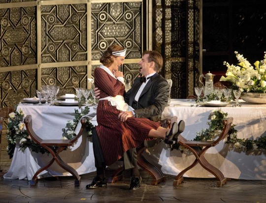 Le nozze Acte III Susanna (Marlis Petersen) Il Conte (Peter Mattei) © Ken Howard/Metropolitan Opera